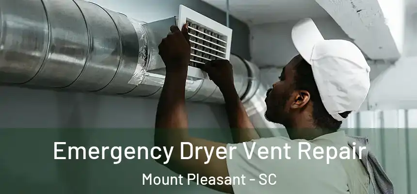  Emergency Dryer Vent Repair Mount Pleasant - SC