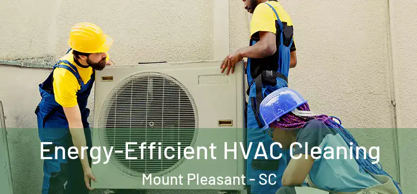  Energy-Efficient HVAC Cleaning Mount Pleasant - SC